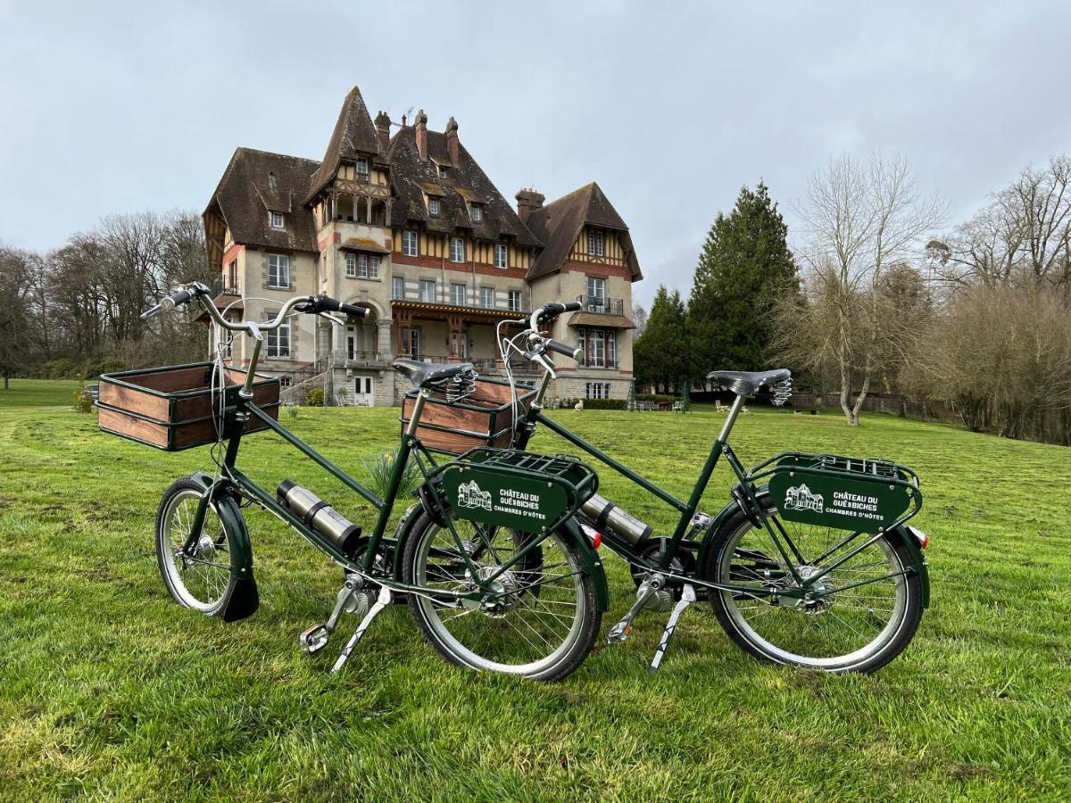 Chateau Du Gue Aux Biches Bed and Breakfast Bagnoles de l'Orne Normandie Exterior foto